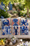 Marine Themed Decorative Throw Pillow Cover Set of 6 – Crab, Seashell, Starfish and Octopus Patterned (Double Sided) - 2
