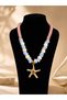 Puppy Mouth and Light Blue Star Bohemian Necklace Summer Bikini Combination Special Design Women's Necklace - 2