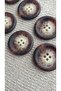 Polyester Button 25 mm 8 Pieces - 2