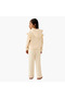 Hooded Long Sleeves Sweatshirt and Pants Set with Ruffle Detail - 3
