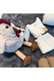 Baby Boy Newborn Gift Set - 7 Pieces with Special Box - Plush Toy - Gray Shoes - Muslin Blanket - 2