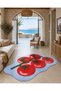 Eta Traditional Patterned Modern Woven Base Decorative Carpet Sdtamor2718 - 3
