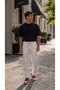 Men's Invisible Washable K Linen Trousers - 5