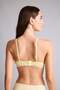 100% Cotton Lace Detailed Detachable Cap Detachable Pads Non-Wired Light Yellow Bralet G7762Ax26S - 5