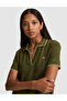Khaki Regular Fit Polo Collar Knitted Dress 50324589-Vr027 - 2