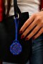 Navy Blue Shk4009 Pop Bag Charm,With Watch Strap,Octagonal Design,Unisex,Boxed,Wristwatch and Bag Charm - 7