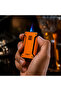 Butane Cigar Lighter Torch Gas Refillable Windproof Lighter Jet Flame Orange - 2