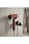 Stainless White Paint Blow Dryer Hanger Hair Dryer Holder Adhesive & Screw Mounting Option - 2