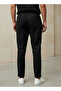 Men Straight Fit Linen Blend Trousers - 4