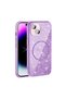 iPhone 15 Case Non-Spill Glitter Silicone Magsafe Camera Raised Omsy