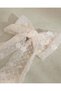 Girls Ivory Glitter Bow Hair Clip - 3