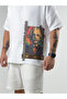 Portrait Buldan Beige Men's T-Shirt Coc3265 - 2