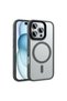 iPhone 16 Pro Case Magsafe Supported Camera Raised Matte Anti-Fingerprint Silicone Omsy