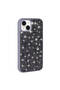 iPhone 13 Case Glittery Diamond Stone Camera Raised Silicone Omsy - 3
