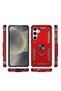 Galaxy S25 Case Camera Protector Magnetic Stand Tank Protection Lckc - 4