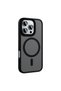 iPhone 16 Pro Max Case Magsafe Supported Camera Raised Matte Anti-Fingerprint Silicone Brsa - 3