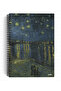 Vincent Van Gogh/Starry Night over the Rhone,1888 |   Spiral Notebook 24 |   A5 |   Striped |   100 Pages | School