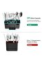 Small Dish Drying Rack in Sink - Kitchen Counter Dish Rack for RV Small Kitchen, 14.9" x 10.1" Dish Drainer with Drainboard, Utensil Holder, Dish Holder for Sink, Black - 3