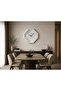 ساعة حائط بتصميم عصري White Wall Clock Modern - 3