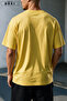 Trust Issue Printed Oversize T-Shirt & Black Pants Tracksuit Set - 4