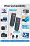 Wireless HDMI Transmitter and Receiver Kit - 100M/328ft Range Plug & Play, 4K Input 1080P Output for PC, Projector, TV Box, 5G+2.4G Dual Band Adapter - 8