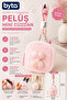 Plush Bow Detailed Mini Wallet Keychain with Zipper 10X10 cm - Gift