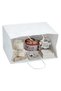 50Pcs Packing Kraft Paper Bag White Twisted Handle 28X28X16 cm Paper Party Bags Hen Party Bride Birthday Gift Bag Wedding Celebrations Bags For Party - 6
