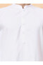 Mens White Linen Feel Cotton Kurta Set - 6