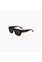 Jeans 55 MM Brown Rectangle Sunglasses | CKJ23653S
