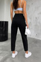 Julia Milano New Season Casual Wear Women's Non-Fading Black Boyfriend High Waist Lycra (2026) - 3