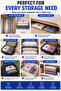 Vacuum Storage Bags with Hand Pump – Reusable Space Saving Compression Bag Set - 6