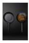 3 Piece Swiss Coating Frying Pan Set, 20, 26 and 30 CM, Non-stick, Oven Safe & Dishwasher Safe, Induction Compatible, PFOA PFOS Free - Black with Black Handles - 7