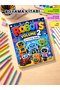 Robots Volume2 Coloring Book – 24X20 cm I 40 Visuals I for Children and Adults
