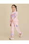 Girls Pink Cinderella Glitter Sweatshirt - 5