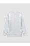 Lcw Modest Gray Printed Oversize Women's Sweatshirt Tunic - 7