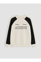 Crew Neck Printed Boys' Sweatshirt - 2