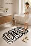 1 Piece Diatom Mud Quick Dry Non Slip Bath Mat Absorbent Soft Rubber Backing 40 60 Cm Bathroom