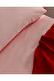 طقم ماثيلدا مزدوج من قماش البيكيه المطرز 100% قطن - أحمر - 7