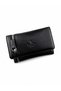 Men's Genuine Leather Zippered Multi-Compartment Card Holder Wallet