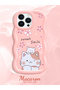 iPhone 13 Pro Max Compatible Case Camera Protector Pink Silicone Couple Phone Case Cat Pattern - 2