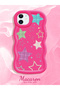 iPhone 11 Compatible Case Camera Protector Red Silicone Couple Phone Case Star Pattern - 2