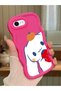 iPhone 8 Compatible Case Camera Protector Red Silicone Couple Phone Case Stripe Pattern