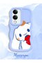 Vivo Y29T 5g Compatible Case Camera Protector Blue Silicone Couple Phone Case Line Pattern - 2