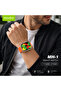 MH-1 Smart Watch with 2.02 Inch Large HD Touch Display 7 Interchangeable Straps Bluetooth Calling, Multiple Sports Modes, Heart Rate & Sleep Monitoring Designed for Ladies and Gents - 3