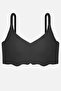 Ghost Seamless Bra Without Support - Black - 2816