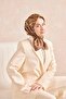 Twill Silk Detailed Belt Scarf Brown 90X90 - 4