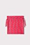 Fuchsia 3-Piece Girls' Swimsuit Set with Flounces on the Shoulders 7000 - 7