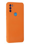 Ilkestor General Mobile Gm 21 Plus Case Nano Inside Velvet Silicone (151750) - Orange - 2