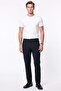 Comfort Fit Flexible Cotton Side Pocket Black Jogger Pants P 1220 - 6