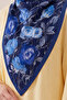 Floral Patterned Cotton Hijab Scarf - 5
